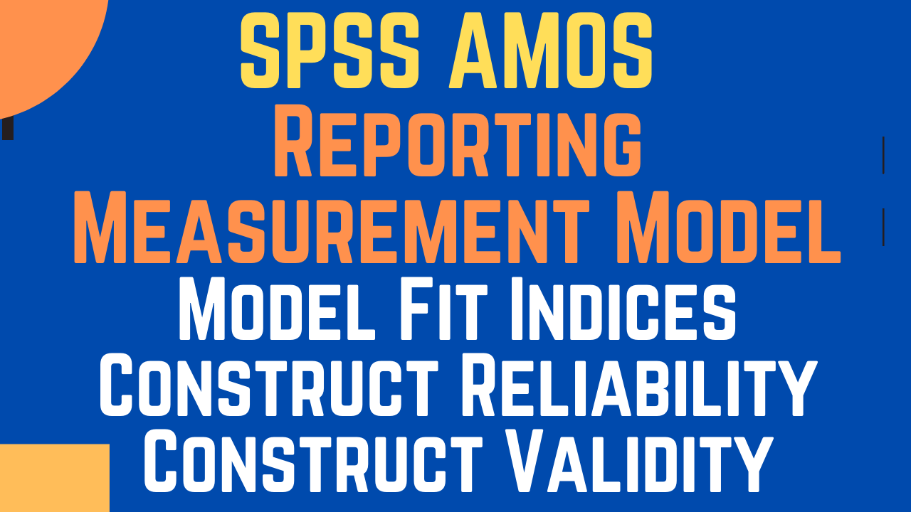 Model Fit indices (CFI: Comparative fit index, GFI: Goodness-of